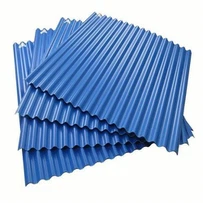 7/8 ″ lamiera ondulata in acciaio zincato preverniciato