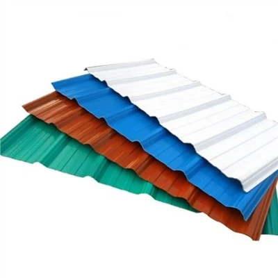 Fogli ondulati in acciaio alu-zinco rivestiti a colori