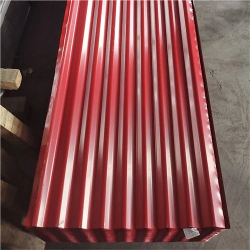 Foglio di copertura rivestito di colore zincato