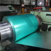 Strato di copertura rivestito di colore PPGL Galvalume Az120 per materiale da costruzione