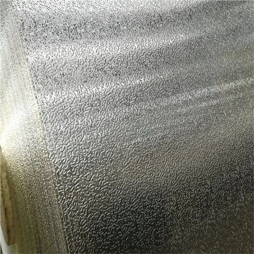 Bobina in alluminio goffrato stucco